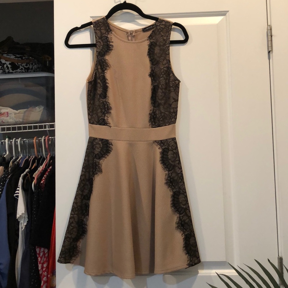 Fit and Flare Lace Dress